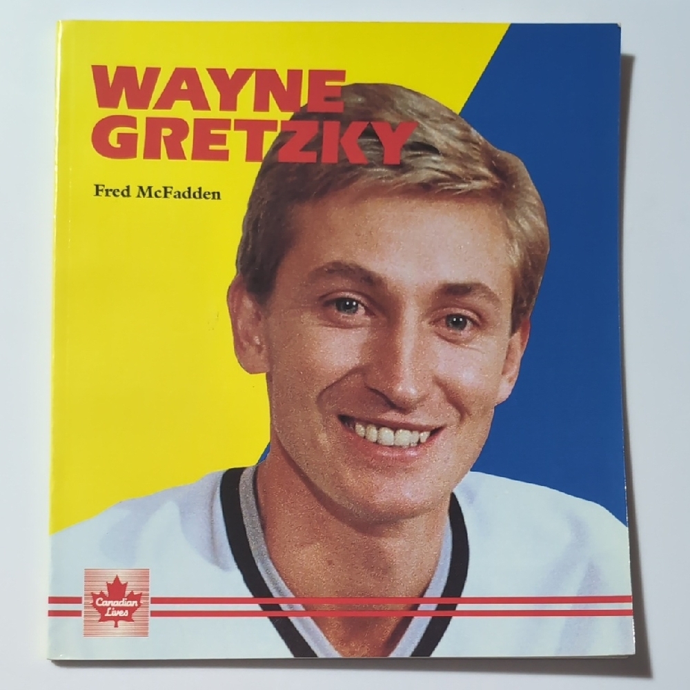 Wayne Gretzky NHL Book by Fred McFadden